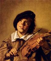 Hals, Frans - Boy Playing A Violin